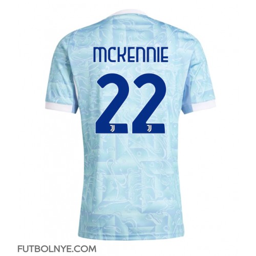 Camiseta Juventus Weston McKennie #22 Visitante Equipación 2025-26 manga corta